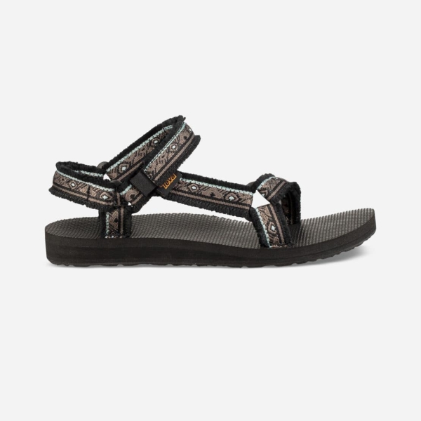 Hungary Teva Original Universal Maressa - Női Szandál Fekete / Sötét Barna - 470-RQXEB